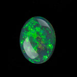 0.76ct Australian Semi Black Opal Double Face