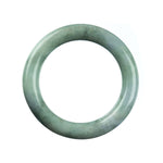 58mm Natural Burmese Jade Bangle - MAYS