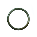 57mm Natural Burmese Jade Bangle - MAYS