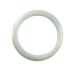 60mm Natural Burmese Jade Bangle - MAYS
