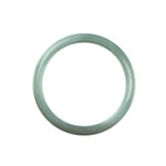 57mm Natural Burmese Jade Bangle - MAYS