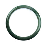 78mm Natural Burmese Jade Bangle - MAYS