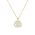 Purse Hetian Jade Necklace with 18K Yellow Gold