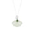 Cloud Hotan Jade Pendant Necklace with 925 Sterling Silver