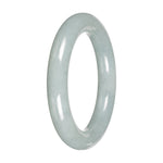 Grade A Jadeite Natural Jade Bangle - 'The Round Lake' - Round (52mm - 55mm)