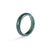 Tranquiliti Deep Green Jadeite Jade Ring