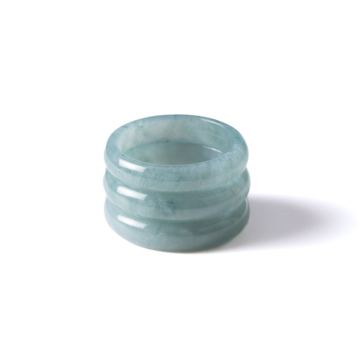 Sereniti Light Green Jadeite Jade Ring