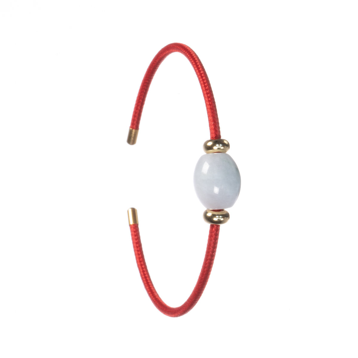 Mene - Jade Barrel Cuff Bracelet for Women