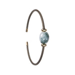 Mene - Jade Barrel Cuff Bracelet for Women