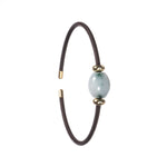 Mene - Jade Barrel Cuff Bracelet for Women