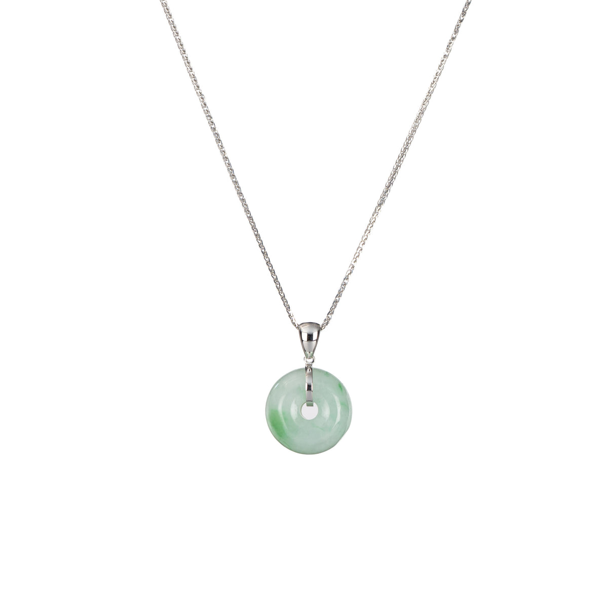 Grade A Jadeite Jade Necklace - Kandy Donut