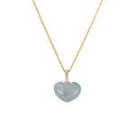 Translucent Pale Green Burmese Jade Ruyi Pendant