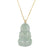 Icy Light Green GuanYin Jade Necklace - Goddess of Mercy