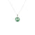 Natural Green Pattern Jadeite Pendant - Kandy Donut