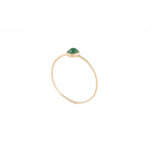 Ideali Dainty Jadeite Jade 18K Gold Ring