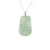 Tranquiliti Chinese Zodiac Animal Jade Pendant with 18ct Gold and Diamonds - Snake