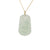 Tranquiliti Chinese Zodiac Animal Jade Pendant with 18ct Gold and Diamonds - Goat