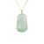 Tranquiliti Chinese Zodiac Animal Jade Pendant with 18ct Gold and Diamonds - Ox