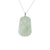 Tranquiliti Chinese Zodiac Animal Jade Pendant with 18ct Gold and Diamonds - Rabbit