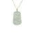 Tranquiliti Chinese Zodiac Animal Jade Pendant with 18ct Gold and Diamonds - Dragon