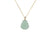 Ideali Happy Buddha Jadeite Jade Necklace with 18K Gold