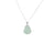 Ideali Mini Happy Buddha Jadeite Jade Necklace with 18K Gold