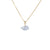 Tranquiliti Mini Dolphin Jade Necklace with 18K Gold