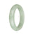 54.5mm Green Jade Bangle Bracelet