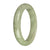62.8mm Light Green Jade Bangle Bracelet