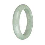 57.3mm Pale Green Jade Bangle Bracelet