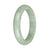 59.5mm Light Green Jade Bangle Bracelet