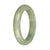 59.5mm Light Green Jade Bangle Bracelet