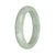 58.2mm Light Green Jade Bangle Bracelet