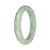 56.7mm Green Jade Bangle Bracelet