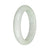 57.5mm Pale Green Jade Bangle Bracelet