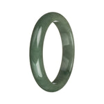 57.3mm Green Jade Bangle Bracelet