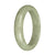 60mm Light Green Jade Bangle Bracelet