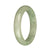 58.8mm Light Green with Apple Green Jade Bangle Bracelet