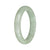 56.5mm Light Green Jade Bangle Bracelet