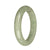57.6mm Light Green Jade Bangle Bracelet