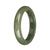58.4mm Green Jade Bangle Bracelet