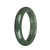 57.3mm Green Jade Bangle Bracelet