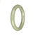 51.9mm Light Green Jade Bangle Bracelet