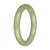 58.5mm Green with Brown Spots Jade Bangle Bracelet