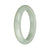 58.9mm Pale Green Jade Bangle Bracelet