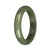58mm Olive Green Jade Bangle Bracelet