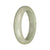 56.7mm Greyish White Jade Bangle Bracelet