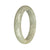56.6mm Light Grey Jade Bangle Bracelet