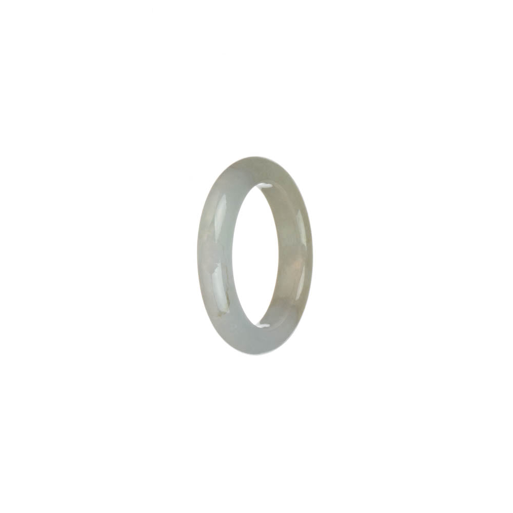 Genuine White Jade Band - US 8.25