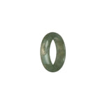 Certified Green Burma Jade Ring - US 8.25